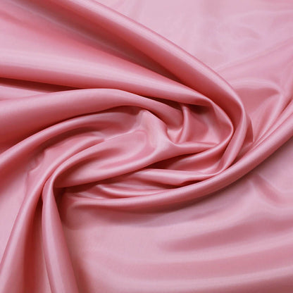 Dressmaking Anti Static Polyester Lining - Petal Pink