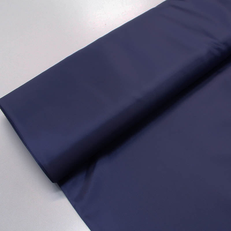 Dressmaking Anti Static Polyester Navy Blue Lining Fabric – Fabrics Galore