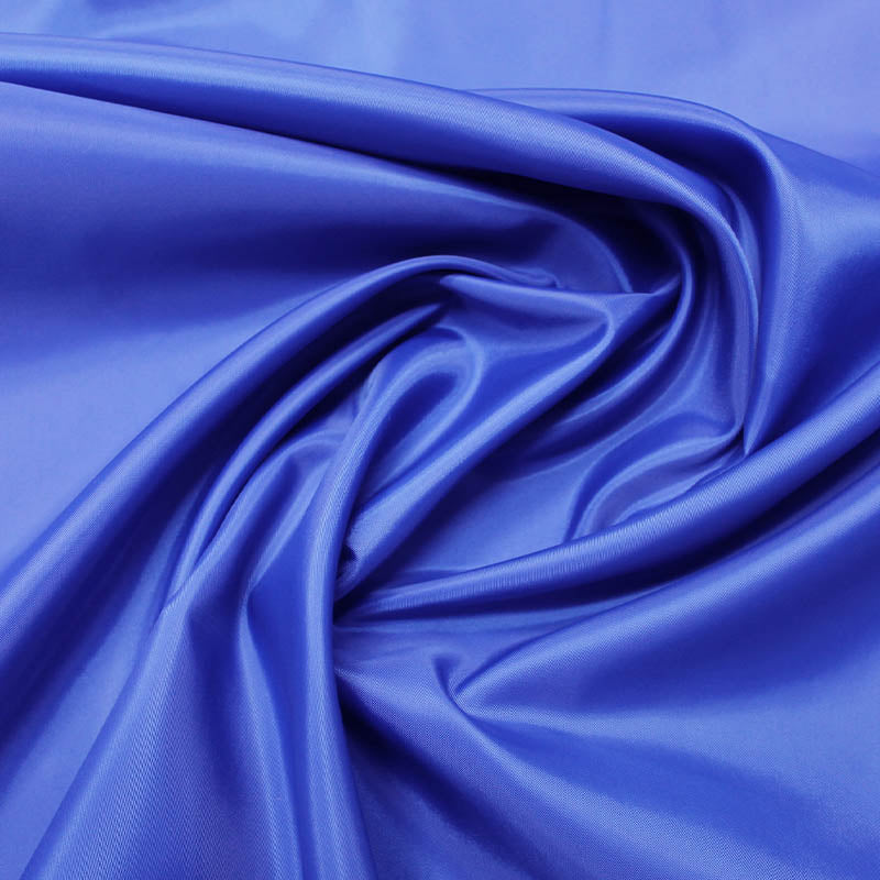 Dressmaking Anti Static Polyester Lining Fabric - Royal Blue
