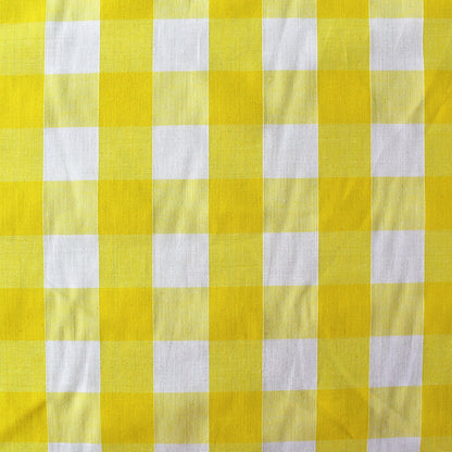Dressmaking Bold Gingham - Bright Yellow