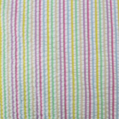 Dressmaking Candy Stripe Seersucker