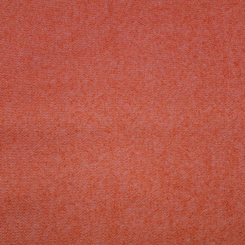 Burnt Orange Stretch Denim Fabric