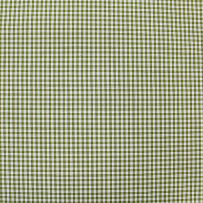 Dressmaking Cotton - Mini Gingham - Sage Green and White