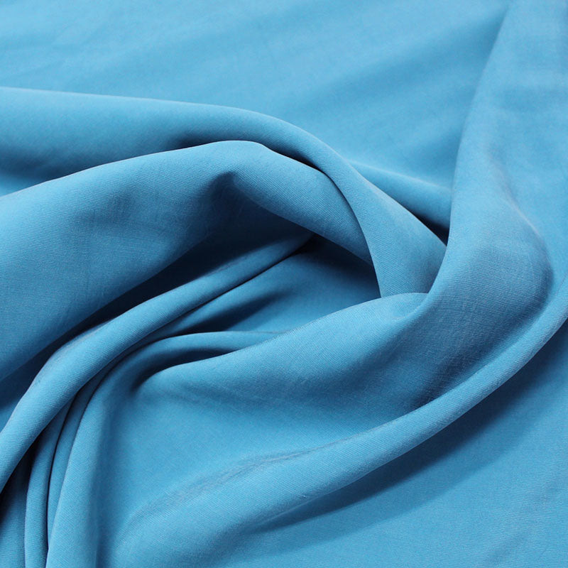 Dressmaking Drape Cupro - Turquoise
