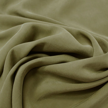 Dressmaking Drape Cupro - Olive Green