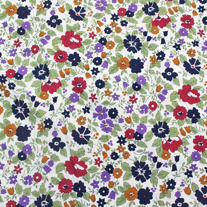 Dressmaking Floral Cotton Lawn - Muted - Edith