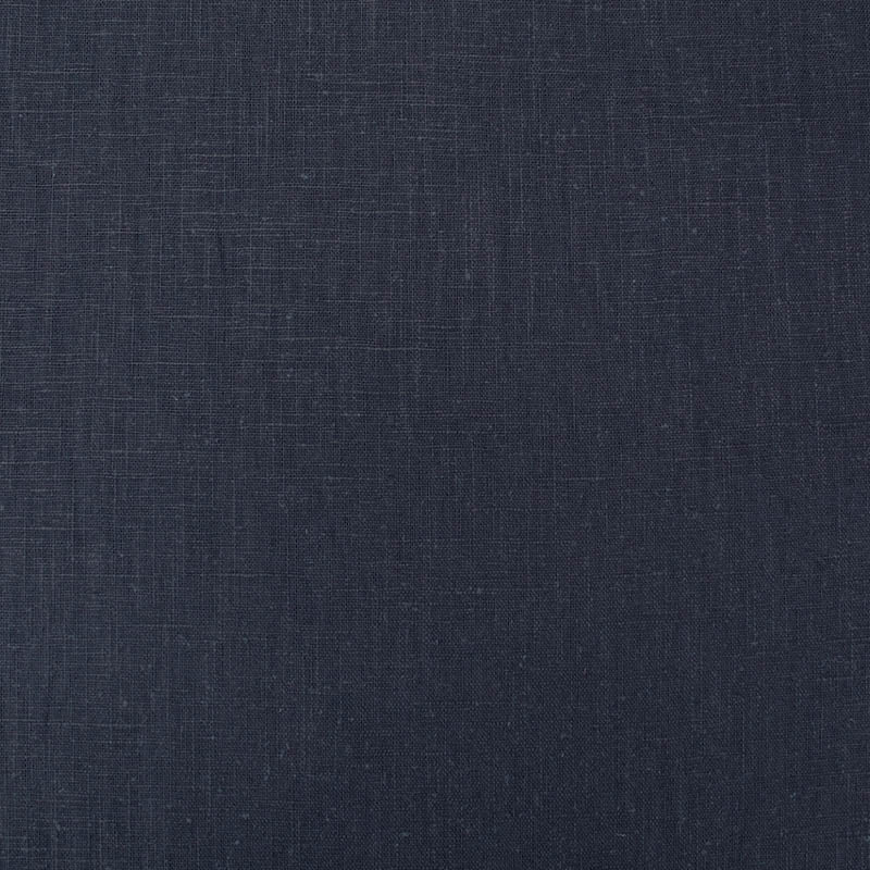 75% Linen 25% Cotton Navy Blue Washed Linen Fabric