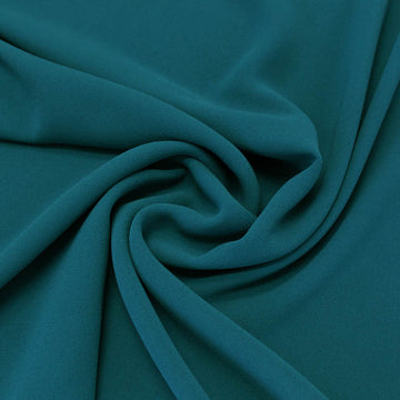Dressmaking Polyester Triple Crepe - Peacock