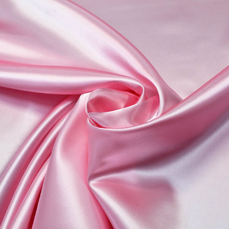 pale pink satin fabric