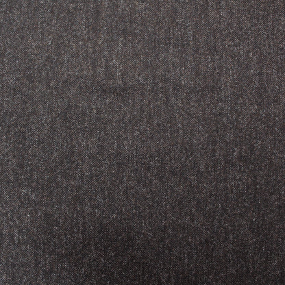 Dressmaking Shetland Wool Tweed - Dark Brown