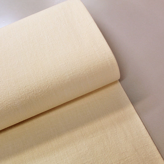 cream cotton pre-washed fabric