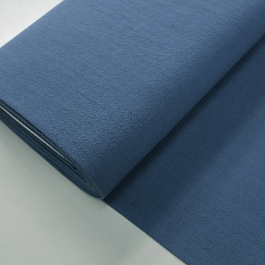 denim blue stonewashed cotton fabric