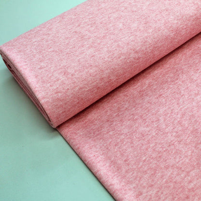 rose pink double knit viscose fabric