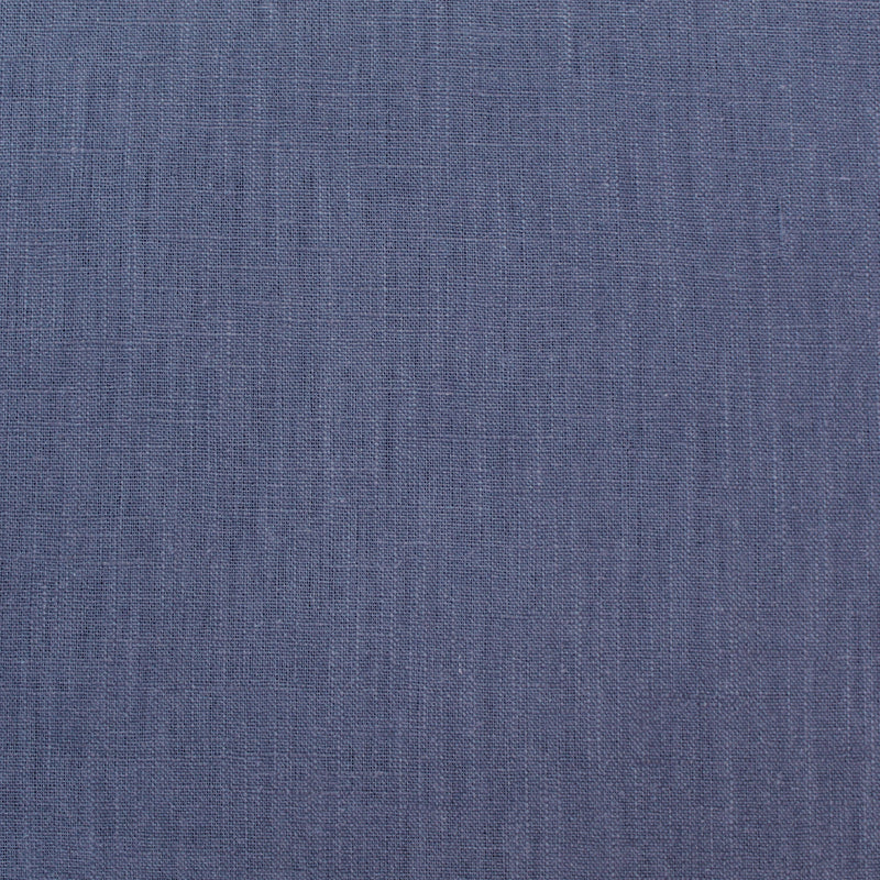 75% Linen 25% Cotton Washed Linen Dressmaking Fabric - Airforce Blue 