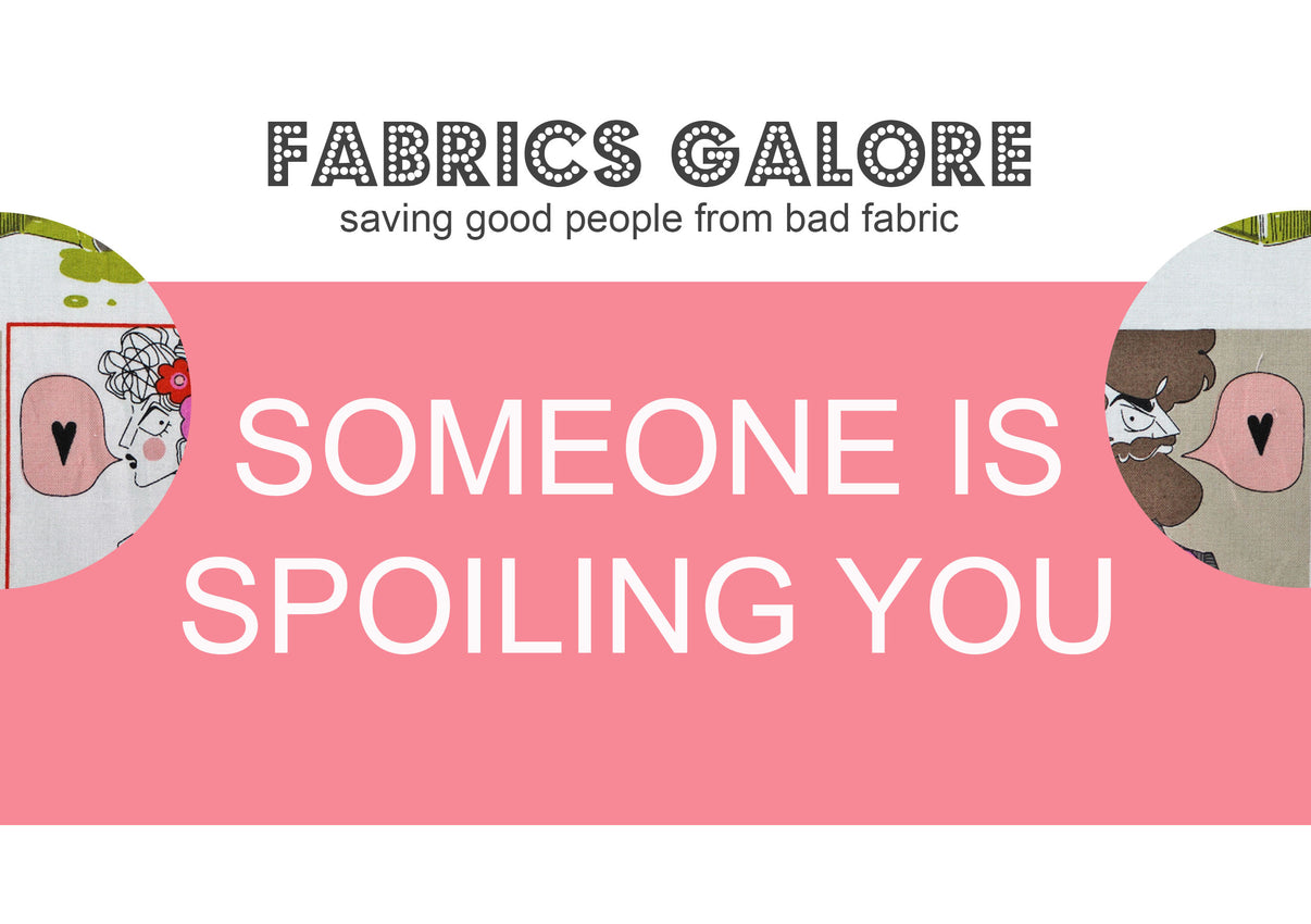 Free Postage Fabric Gift Card