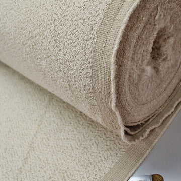 natural furnishing boucle fabric