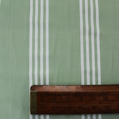 Furnishing Cotton - Smart Stripe - Sage Green