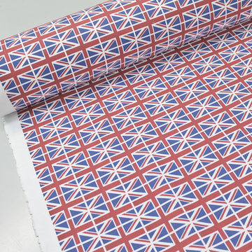Union Jack Cotton Jubilee Fabric 