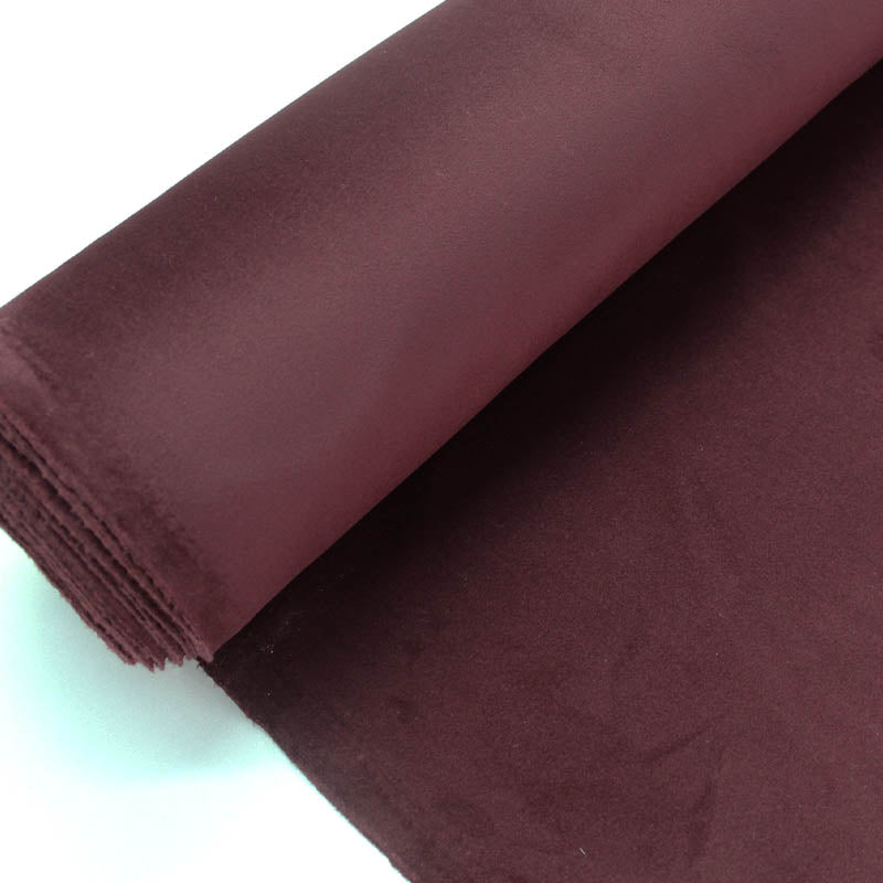 Burgundy Velvet Fabric