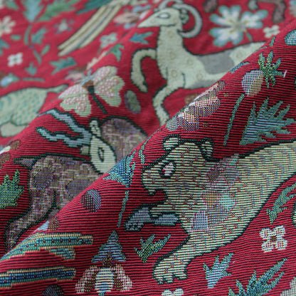 Hampton Court Tapestry Red Home Furnishing Fabric