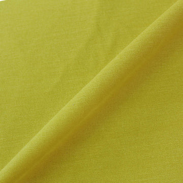 100% cotton citrus yellow brushed Panama weave fabric for home furnishing 