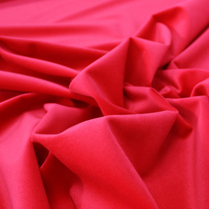 Bright Red Velvet Fabric 100% polyester