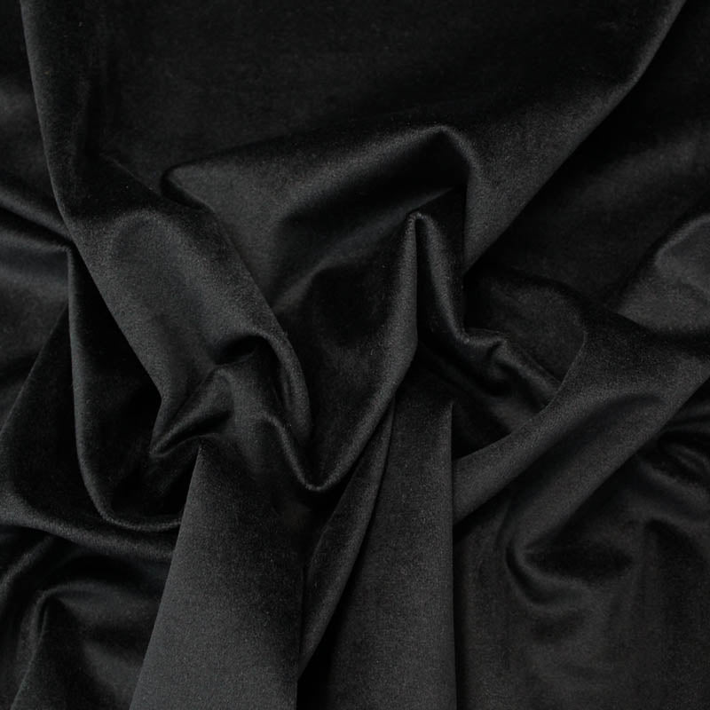 Black Velvet Fabric