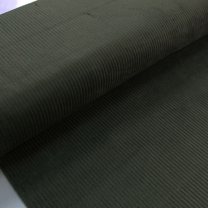khaki green jumbo corduroy fabric