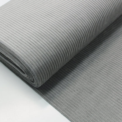 Pale Grey jumbo cord fabric
