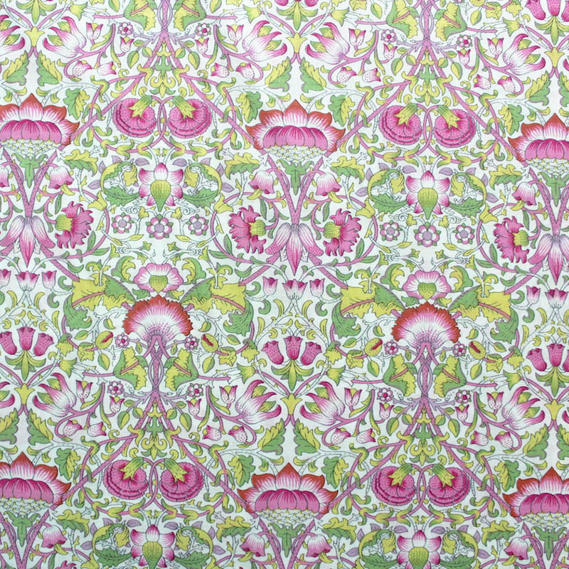 Cotton Lawn - Louden - Pinks and Green