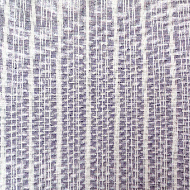 Linen and Cotton Mix - Stripe - Lavender