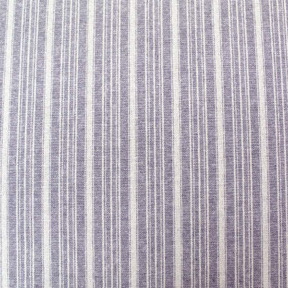 Linen and Cotton Mix - Stripe - Lavender