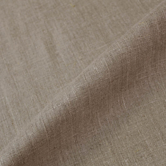 100% Loomstate Linen Dark Natural Home Furnishing - Anne