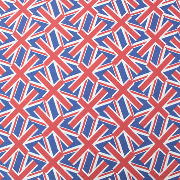 100% Cotton Digitally Printed Union Jack Cotton Fabric