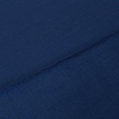 Cotton Elastane Brushed Back Sweatshirt - Blue