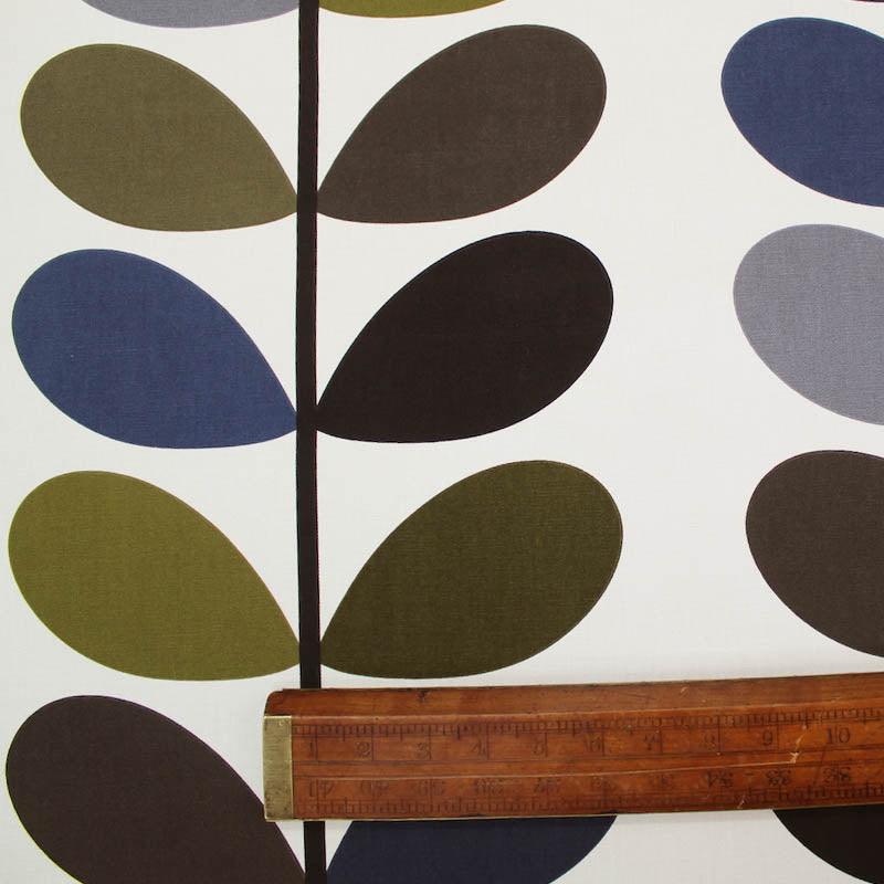 Orla Kiely Home Furnishing Fabric Multi Stem - Moss