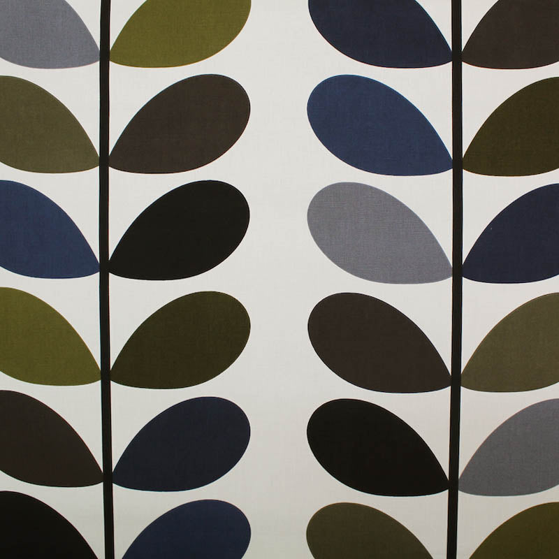Orla Kiely Home Furnishing Fabric Multi Stem - Moss
