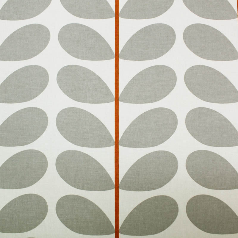 Orla Kiely Home Furnishing Fabric Two Colour Stem - Warm Grey