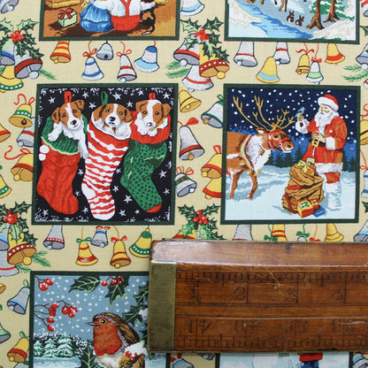 Patchwork Christmas Cotton - Nativity