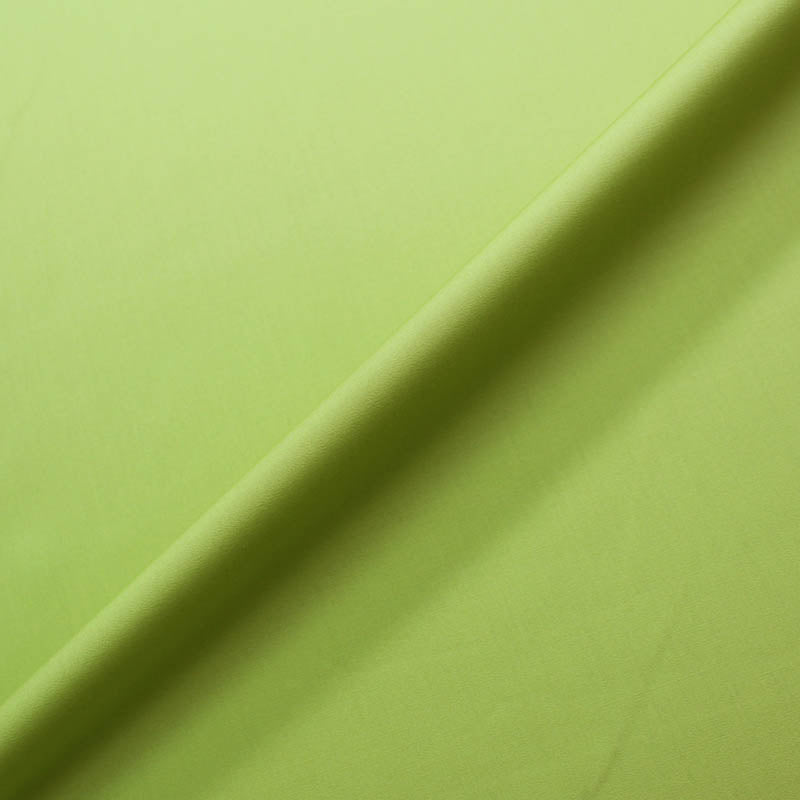 Plain Green Cotton Poplin - Lime