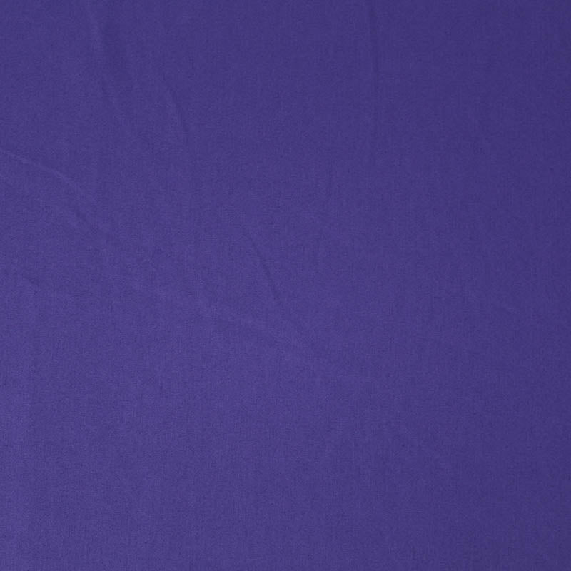 Plain Purple Cotton Poplin - Blackcurrant