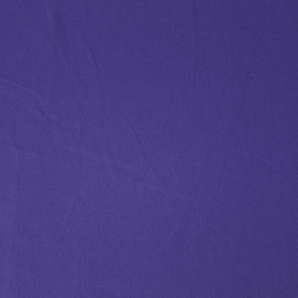 Plain Purple Cotton Poplin - Blackcurrant - Fabrics Galore