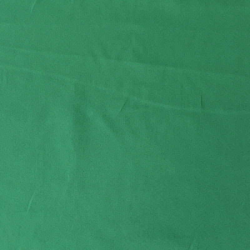Plain Green Cotton Poplin - Courgette