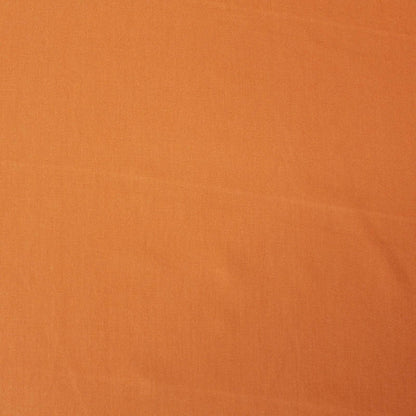 Plain Orange Cotton Poplin - Marmalade