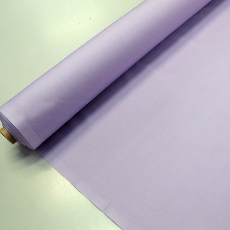 Plain Lilac Cotton Poplin Fabric