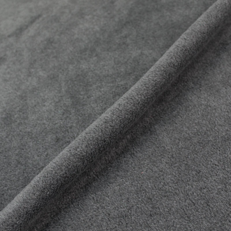 Charcoal Grey Fleece Fabric