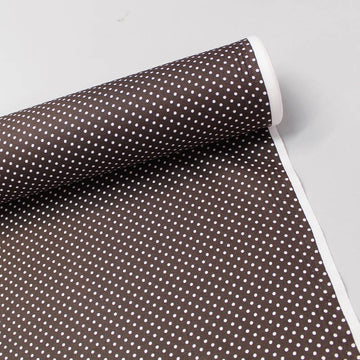 3mm Polka Dot Cotton - Brown