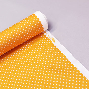 3mm Polka Dot Cotton - Sunshine Yellow