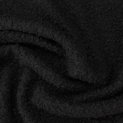 Boucle Coating Fabric - Black