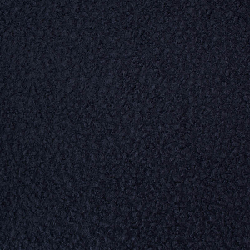 100% Polyester Navy Blue Bouclé Fabric